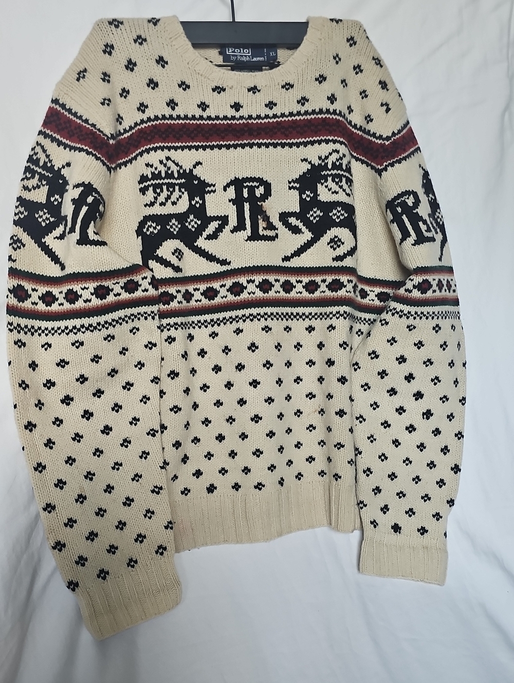 Vintage Polo By Raph Lauren Chrostmas Sweater